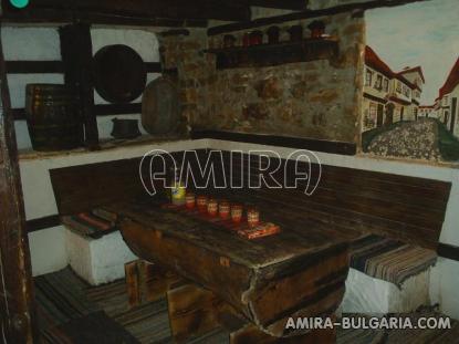 House in authentic Bulgarian style living room