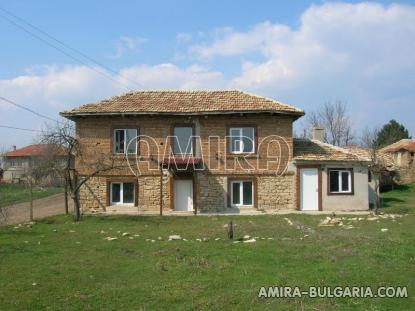 Renovated house in a big Bulgarian village front
