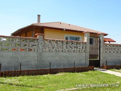 New house in Bulgaria fence