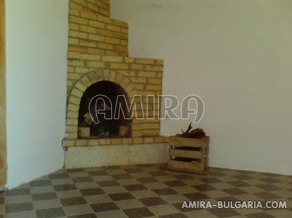 Old sea view house in Balchik fireplace
