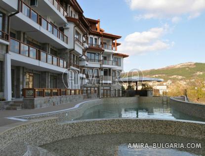 Sea view apartments in Balchik pool