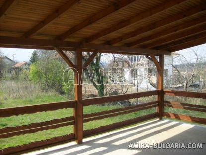 New timber house 20 km from Varna veranda