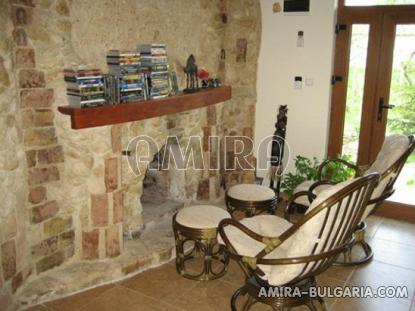 Furnished house in authentic Bulgarian style fireplace