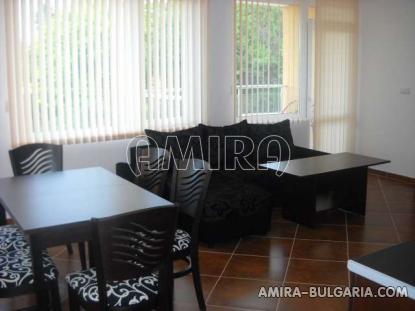 Furnished sea view apartments in Kranevo living room