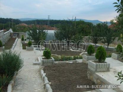 House in Bulgaria near a river garden