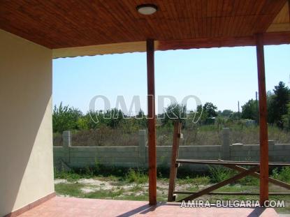 New house 8 km from the beach in Balchik veranda