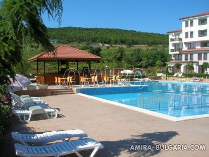 Furnished apartments in Bulgaria near Albena pool bar