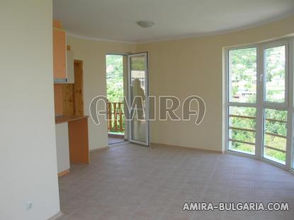 Two bedroom apartment in Balchik living room