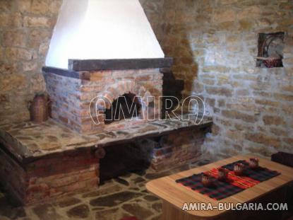 House in authentic Bulgarian style fireplace